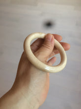 Load image into Gallery viewer, 53.8mm 100% natural beige yellow pink Coral Jade (珊瑚玉) bangle XY63