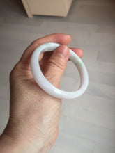 Load image into Gallery viewer, 52.8mm Certificated 100% natural type A sunny green/white/red jadeite jade bangle AF91-3177