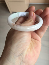 Load image into Gallery viewer, 52.8mm Certificated 100% natural type A sunny green/white/red jadeite jade bangle AF91-3177