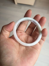 Load image into Gallery viewer, 52.8mm Certificated 100% natural type A sunny green/white/red jadeite jade bangle AF91-3177
