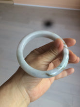 Load image into Gallery viewer, 62.6mm Certified Type A 100% Natural green/yellow/white/purple early spring mountain forest series Jadeite Jade bangle K93-0461