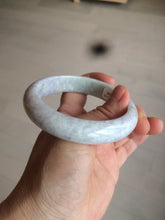 Load image into Gallery viewer, 58.5 mm Certified Type A 100% Natural yellow/light purple/green(FU LU SHOU) Jadeite Jade bangle AF79-0586