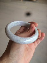 Load image into Gallery viewer, 58.5 mm Certified Type A 100% Natural yellow/light purple/green(FU LU SHOU) Jadeite Jade bangle AF79-0586