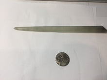 Load image into Gallery viewer, 16cm 100% Natural Icy Gray Black (灰冰) Flat Rectangle Xiu Jade (Serpentine) Hairpin AW70