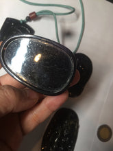 Load image into Gallery viewer, 100% Natural type A black jadeite jade(墨翠, mocui) Guanyin pendant BG31-3