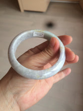 Load image into Gallery viewer, 58.5 mm Certified Type A 100% Natural yellow/light purple/green(FU LU SHOU) Jadeite Jade bangle AF79-0586
