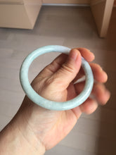 Load image into Gallery viewer, 61mm certified Type A 100% Natural light green light purple round cut Jadeite Jade bangle PH218-3235