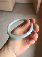 Load image into Gallery viewer, 61mm certified Type A 100% Natural light green light purple round cut Jadeite Jade bangle PH218-3235