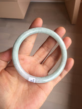Load image into Gallery viewer, 61mm certified Type A 100% Natural light green light purple round cut Jadeite Jade bangle PH218-3235
