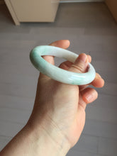 Load image into Gallery viewer, 60mm Certified Type A 100% Natural sunny green white Jadeite bangle PA263-3841