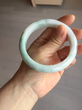 Load image into Gallery viewer, 60mm Certified Type A 100% Natural sunny green white Jadeite bangle PA263-3841