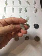 Load image into Gallery viewer, 100% natural type A icy watery sunny green/purple a pearl in my palm (apple of my eye, 掌上明珠) Jadeite jade bead PH233