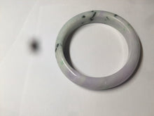 Load image into Gallery viewer, 54.5mm Certified 100% natural Type A green/purple jadeite jade bangle AH88-0772