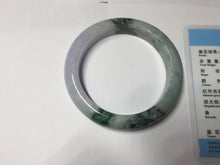 Load image into Gallery viewer, 56mm certified 100% natural Type A light green brown purple jadeite jade bangle AA31-4076