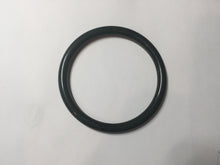 Load image into Gallery viewer, 54-64mm certified 100% Natural dark green black (青玉) slim round cut nephrite group Jade bangle HT106