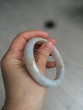 Load image into Gallery viewer, 55mm Certified type A 100% Natural green/white/purple/orange Jadeite bangle H115-6185