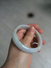 Load image into Gallery viewer, 55mm Certified type A 100% Natural green/white/purple/orange Jadeite bangle H115-6185