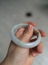 Load image into Gallery viewer, 55mm Certified type A 100% Natural green/white/purple/orange Jadeite bangle H115-6185