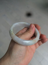 Load image into Gallery viewer, 55mm Certified type A 100% Natural green/white/purple/orange Jadeite bangle H115-6185