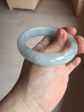 Load image into Gallery viewer, 56mm Certified Type A 100% Natural icy watery light green purple jadeite Jade bangle BK124-3398
