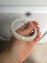 Load image into Gallery viewer, 55mm Certified type A 100% Natural green/white/purple/orange Jadeite bangle H115-6185