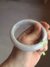 Load image into Gallery viewer, 58.8mm Certified type A 100% Natural light purple/white/orange Jadeite bangle G89-3054