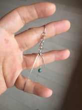 Load image into Gallery viewer, 10-10.5mm Type A 100% Natural light green dark green/gray(油青) Jadeite Jade bead pendant group PC194 Add on item