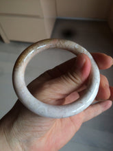 Load image into Gallery viewer, 55mm 100% natural beige yellow pink round cut Coral Jade (珊瑚玉) bangle SY37