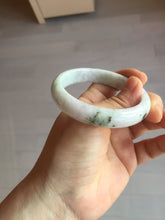Load image into Gallery viewer, 54.4mm certified 100% natural Type A white/purple/green jadeite jade bangle BL49-6240
