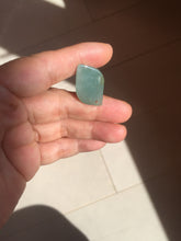 Load image into Gallery viewer, 100% natural type A Guatemala jadeite jade icy watery yellow green black Willow leaf pendant group BP63