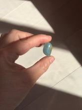 Load image into Gallery viewer, 100% natural type A Guatemala jadeite jade icy watery yellow green black Willow leaf pendant group BP63