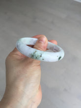 Load image into Gallery viewer, 54.4mm certified 100% natural Type A white/purple/green jadeite jade bangle BL49-6240