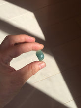 Load image into Gallery viewer, 100% natural type A Guatemala jadeite jade icy watery yellow green black Willow leaf pendant group BP63