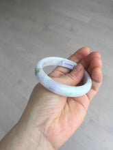 Load image into Gallery viewer, 54.4mm certified 100% natural Type A white/purple/green jadeite jade bangle BL49-6240