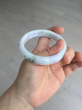 Load image into Gallery viewer, 54.4mm certified 100% natural Type A white/purple/green jadeite jade bangle BL49-6240