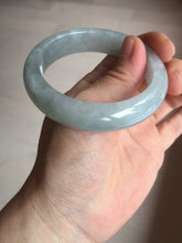 Load image into Gallery viewer, 53.4mm Certified Type A 100% Natural icy watery light green purple jadeite Jade bangle BK122-3397