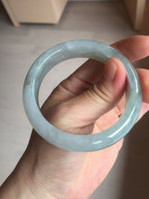 Load image into Gallery viewer, 53.4mm Certified Type A 100% Natural icy watery light green purple jadeite Jade bangle BK122-3397