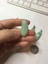 Load image into Gallery viewer, 100% natural type A sunny green yellow blessed melon 福瓜) Jadeite Jade pendant group PB52