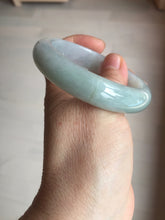 Load image into Gallery viewer, 53.4mm Certified Type A 100% Natural icy watery light green purple jadeite Jade bangle BK121-3399