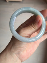 Load image into Gallery viewer, 53.4mm Certified Type A 100% Natural icy watery light green purple jadeite Jade bangle BK121-3399