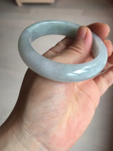 Load image into Gallery viewer, 53.4mm Certified Type A 100% Natural icy watery light green purple jadeite Jade bangle BK121-3399