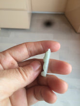 Load image into Gallery viewer, Type A 100% Natural light green jadeite jade cute baby bear pendant BG44