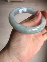 Load image into Gallery viewer, 53.4mm Certified Type A 100% Natural icy watery light green purple jadeite Jade bangle BK121-3399