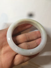 Load image into Gallery viewer, 54.5mm Certified 100% natural Type A sunny green/yellow/white jadeite jade bangle L148-5353