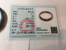 Load image into Gallery viewer, 60.8mm Certified Type A 100% Natural dark green/blue/gray/black Guatemala Jadeite bangle PB279-0687