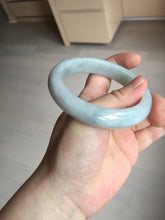 Load image into Gallery viewer, 57.5mm Certified 100% natural Type A light green white jadeite jade bangle B116-5269