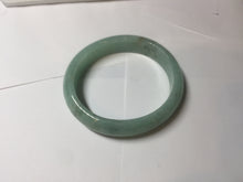 Load image into Gallery viewer, 50.5mm certified 100% natural Type A sunny green oval jadeite jade bangle PC21-0169