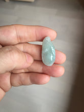 Load image into Gallery viewer, Type A 100% Natural icy watery light green/white/purple jadeite Jade magnolia buds group Pendant PH236