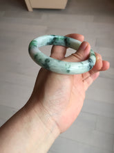 Load image into Gallery viewer, 59mm 100% natural Type A sunny green purple jadeite jade bangle BM74