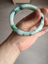 Load image into Gallery viewer, 59mm 100% natural Type A sunny green purple jadeite jade bangle BM74